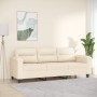Sofá de 3 plazas de tela de microfibra beige 180 cm von , Sofas - Ref: Foro24-359572, Preis: 359,61 €, Rabatt: -5%%