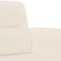 Sofá de 3 plazas de tela de microfibra beige 180 cm von , Sofas - Ref: Foro24-359572, Preis: 359,61 €, Rabatt: -5%%