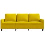 Sofá de 3 plazas terciopelo amarillo 180 cm von , Sofas - Ref: Foro24-359215, Preis: 255,18 €, Rabatt: %