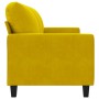 Sofá de 3 plazas terciopelo amarillo 180 cm von , Sofas - Ref: Foro24-359215, Preis: 255,18 €, Rabatt: %