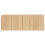 Muebles para TV de pared 2 unidades roble Sonoma 60x30x41 cm von , TV-Möbel - Ref: Foro24-836943, Preis: 79,42 €, Rabatt: %