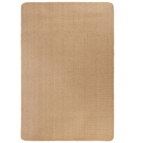 Alfombra de yute con reverso de latex color natural 160x230 cm de , Alfombras - Ref: Foro24-245287, Precio: 86,18 €, Descuent...