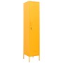 Armario taquilla de acero amarillo mostaza 35x46x180 cm von , Schließfächer und Lagerschränke - Ref: Foro24-336254, Preis: 19...