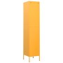 Armario taquilla de acero amarillo mostaza 35x46x180 cm von , Schließfächer und Lagerschränke - Ref: Foro24-336254, Preis: 19...