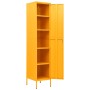 Armario taquilla de acero amarillo mostaza 35x46x180 cm von , Schließfächer und Lagerschränke - Ref: Foro24-336254, Preis: 19...
