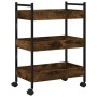Carrito de cocina madera ingeniería roble ahumado 50x30x70 cm von , Küchen- und Speisewagen - Ref: Foro24-842358, Preis: 52,5...