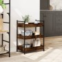 Carrito de cocina madera ingeniería roble ahumado 50x30x70 cm von , Küchen- und Speisewagen - Ref: Foro24-842358, Preis: 52,5...