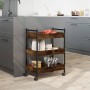 Carrito de cocina madera ingeniería roble ahumado 50x30x70 cm von , Küchen- und Speisewagen - Ref: Foro24-842358, Preis: 52,5...
