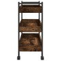 Carrito de cocina madera ingeniería roble ahumado 50x30x70 cm von , Küchen- und Speisewagen - Ref: Foro24-842358, Preis: 52,5...