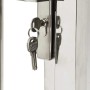 Puerta de jardín de acero inoxidable 100x100 cm by , garden gates - Ref: Foro24-376469, Price: 187,13 €, Discount: %