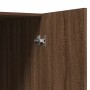 Armario de lavadora color roble marrón 71x71,5x91,5 cm de , Accesorios para lavadoras y secadoras - Ref: Foro24-813196, Preci...