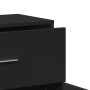Aparador de madera de ingeniería negro 60x31x70 cm de , Aparadores - Ref: Foro24-840465, Precio: 85,29 €