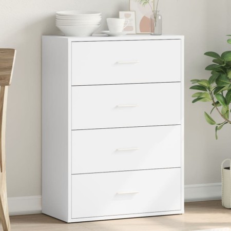 Aparador de madera de ingeniería blanco 60x31x84 cm von , Sideboards - Ref: Foro24-840499, Preis: 97,14 €, Rabatt: %