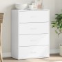 Aparador de madera de ingeniería blanco 60x31x84 cm von , Sideboards - Ref: Foro24-840499, Preis: 97,14 €, Rabatt: %