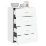 Aparador de madera de ingeniería blanco 60x31x84 cm von , Sideboards - Ref: Foro24-840499, Preis: 97,14 €, Rabatt: %