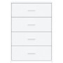 Aparador de madera de ingeniería blanco 60x31x84 cm von , Sideboards - Ref: Foro24-840499, Preis: 97,14 €, Rabatt: %