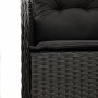 Set de comedor de jardín 7 pzas y cojines ratán sintético negro von , Gartensets - Ref: Foro24-3211932, Preis: 812,66 €, Raba...