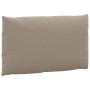 Cojines para palets 3 unidades tela Oxford gris taupé von , Kissen für Stühle und Sofas - Ref: Foro24-361781, Preis: 90,96 €,...