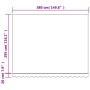 Tela de repuesto de toldo rayas de colores 4x3 m de , Toldos - Ref: Foro24-367736, Precio: 47,02 €, Descuento: %