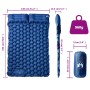 Colchón de camping autoinflable con almohadas 2 personas azul von , Schlafmatten - Ref: Foro24-4007103, Preis: 69,82 €, Rabat...