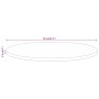 Tablero de mesa redondo madera maciza de mango Ø 70x2,5 cm by , Table tops - Ref: Foro24-370076, Price: 124,96 €, Discount: %