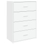 Aparadores 2 unidades madera de ingeniería blanco 60x31x84 cm by , Sideboards - Ref: Foro24-3276581, Price: 189,22 €, Discoun...