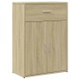 Aparadores 2 uds madera de ingeniería roble Sonoma 60x30x84 cm by , Sideboards - Ref: Foro24-3276597, Price: 154,83 €, Discou...