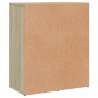 Aparador de madera de ingeniería 2 uds roble Sonoma 60x31x70 cm by , Sideboards - Ref: Foro24-3276562, Price: 164,91 €, Disco...