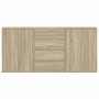 Aparadores 3 uds madera de ingeniería roble Sonoma 60x31x84 cm by , Sideboards - Ref: Foro24-3276576, Price: 227,38 €, Discou...