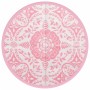 Alfombra de exterior ARAKIL rosa Ø160 cm PP by , Outdoor protectors - Ref: Foro24-368503, Price: 30,70 €, Discount: %