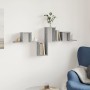 Estantería pared madera ingeniería gris Sonoma 104,5x10x43 cm by , Shelves and shelves - Ref: Foro24-840728, Price: 24,38 €, ...