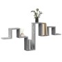 Estantería pared madera ingeniería gris Sonoma 104,5x10x43 cm de , Estantes y estanterías - Ref: Foro24-840728, Precio: 24,37 €