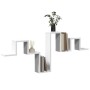 Estantería de pared madera de ingeniería blanco 104,5x10x43 cm by , Shelves and shelves - Ref: Foro24-840723, Price: 23,12 €,...