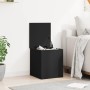 Caja de almacenaje madera de ingeniería negro 40x42x46 cm by , Storage trunks - Ref: Foro24-840647, Price: 52,36 €, Discount: %