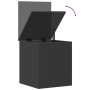 Caja de almacenaje madera de ingeniería negro 40x42x46 cm by , Storage trunks - Ref: Foro24-840647, Price: 52,36 €, Discount: %