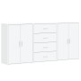Aparadores 3 unidades madera de ingeniería blanco 60x31x84 cm by , Sideboards - Ref: Foro24-3276574, Price: 239,20 €, Discoun...