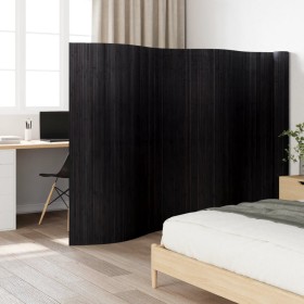 Biombo divisor de bambú negro 165x800 cm von , Raumteiler - Ref: Foro24-377011, Preis: 161,45 €, Rabatt: -5%%