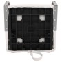 Asientos de barco plegables con respaldo alto 2 uds 44x38x55 cm