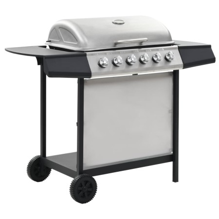 Barbacoa portátil de gas con 6 zonas plateada acero inoxidable von , Grillen - Ref: Foro24-276154, Preis: 319,67 €, Rabatt: -5%%