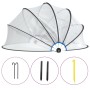 Cúpula para piscina redonda PVC 406x203 cm by , Pool covers - Ref: Foro24-93814, Price: 419,36 €, Discount: %