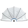 Cúpula para piscina redonda PVC 406x203 cm by , Pool covers - Ref: Foro24-93814, Price: 419,36 €, Discount: %