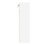 Vitrina de madera ingeniería blanca 100x15x58 cm by , Shelves and shelves - Ref: Foro24-847926, Price: 64,24 €, Discount: %
