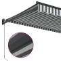 Toldo retráctil aluminio y tela gris antracita y blanco 3x2,5 m von , Markisen - Ref: Foro24-3216108, Preis: 200,98 €, Rabatt...