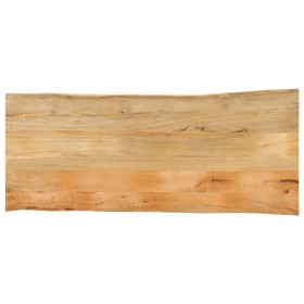Tablero de mesa borde natural madera maciza mango 140x60x3,8 cm von , Tischplatten - Ref: Foro24-370745, Preis: 132,94 €, Rab...
