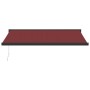 Toldo retráctil manual burdeos 400x300 cm von , Markisen - Ref: Foro24-3215320, Preis: 519,22 €, Rabatt: %