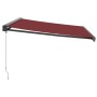 Toldo retráctil manual burdeos 400x300 cm von , Markisen - Ref: Foro24-3215320, Preis: 519,22 €, Rabatt: %