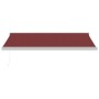 Toldo retráctil manual burdeos 400x300 cm by , Awnings - Ref: Foro24-3215315, Price: 912,03 €, Discount: %