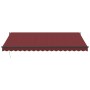Toldo retráctil manual burdeos 450x300 cm von , Markisen - Ref: Foro24-3215301, Preis: 286,71 €, Rabatt: %