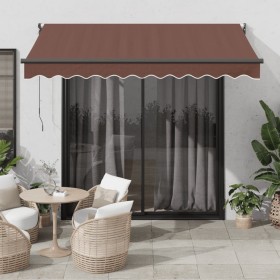 Toldo retráctil manual marrón 300x250 cm von , Markisen - Ref: Foro24-3215703, Preis: 226,11 €, Rabatt: -5%%