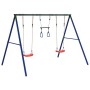 Juego de columpios de exterior con columpios y trapecio de , Columpios y estructuras de juegos - Ref: Foro24-3283599, Precio:...